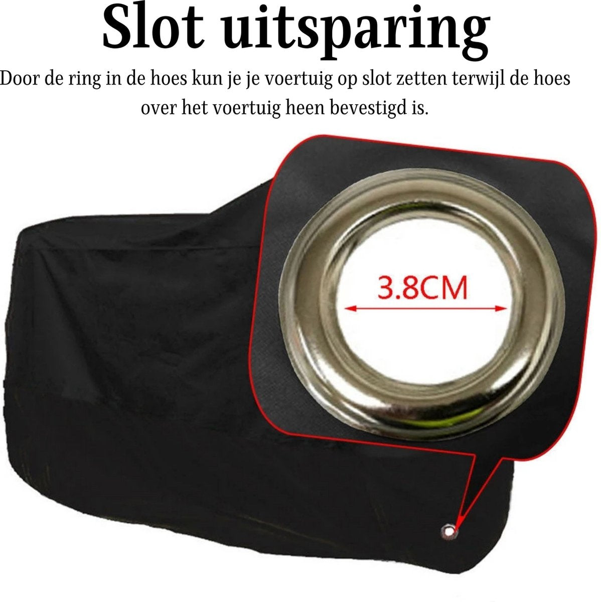 Recalma winterhoes voor scooter en motor