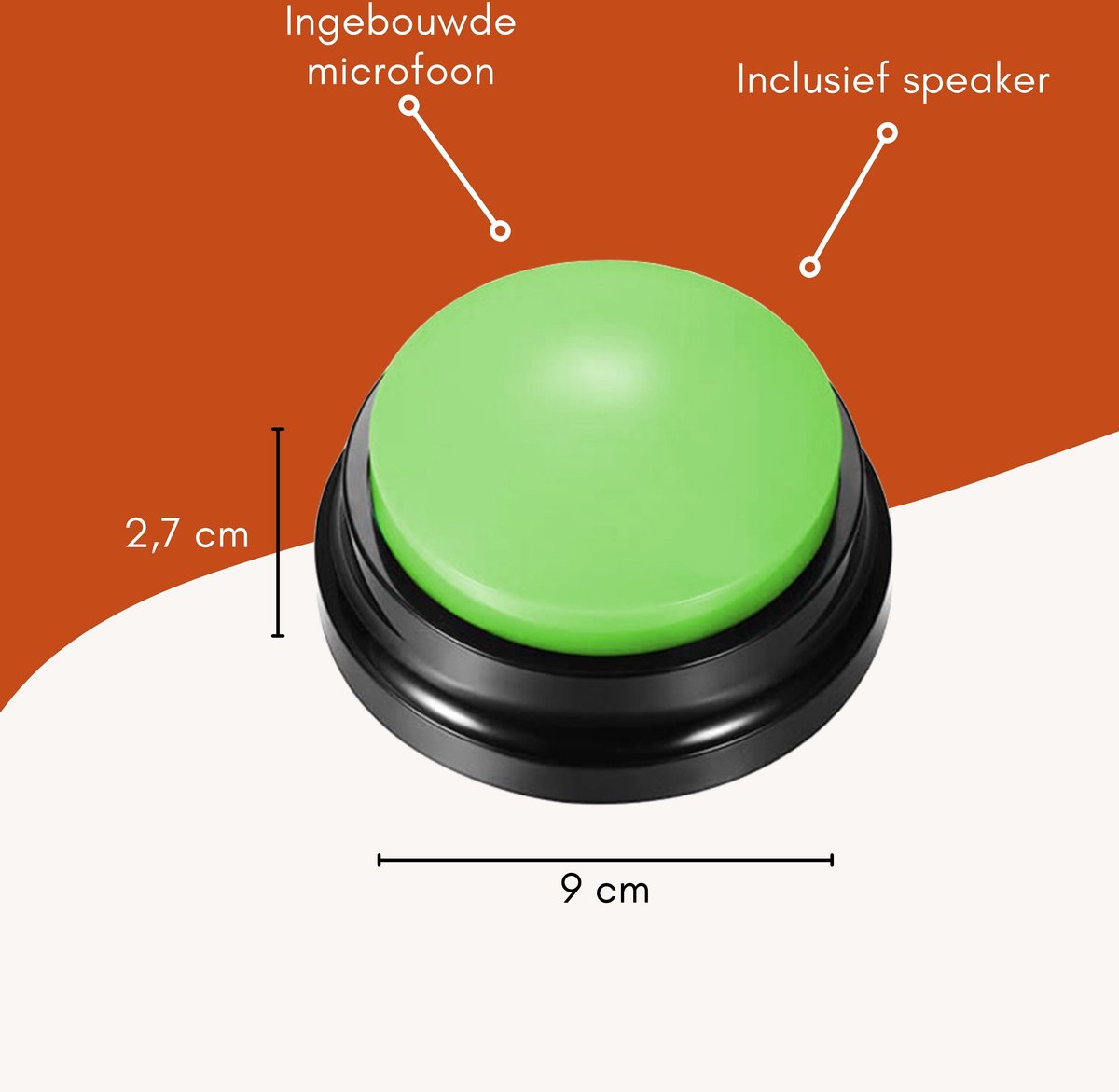 Recalma Dog Buttons