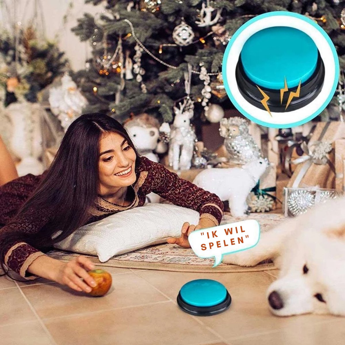 Recalma Dog Buttons