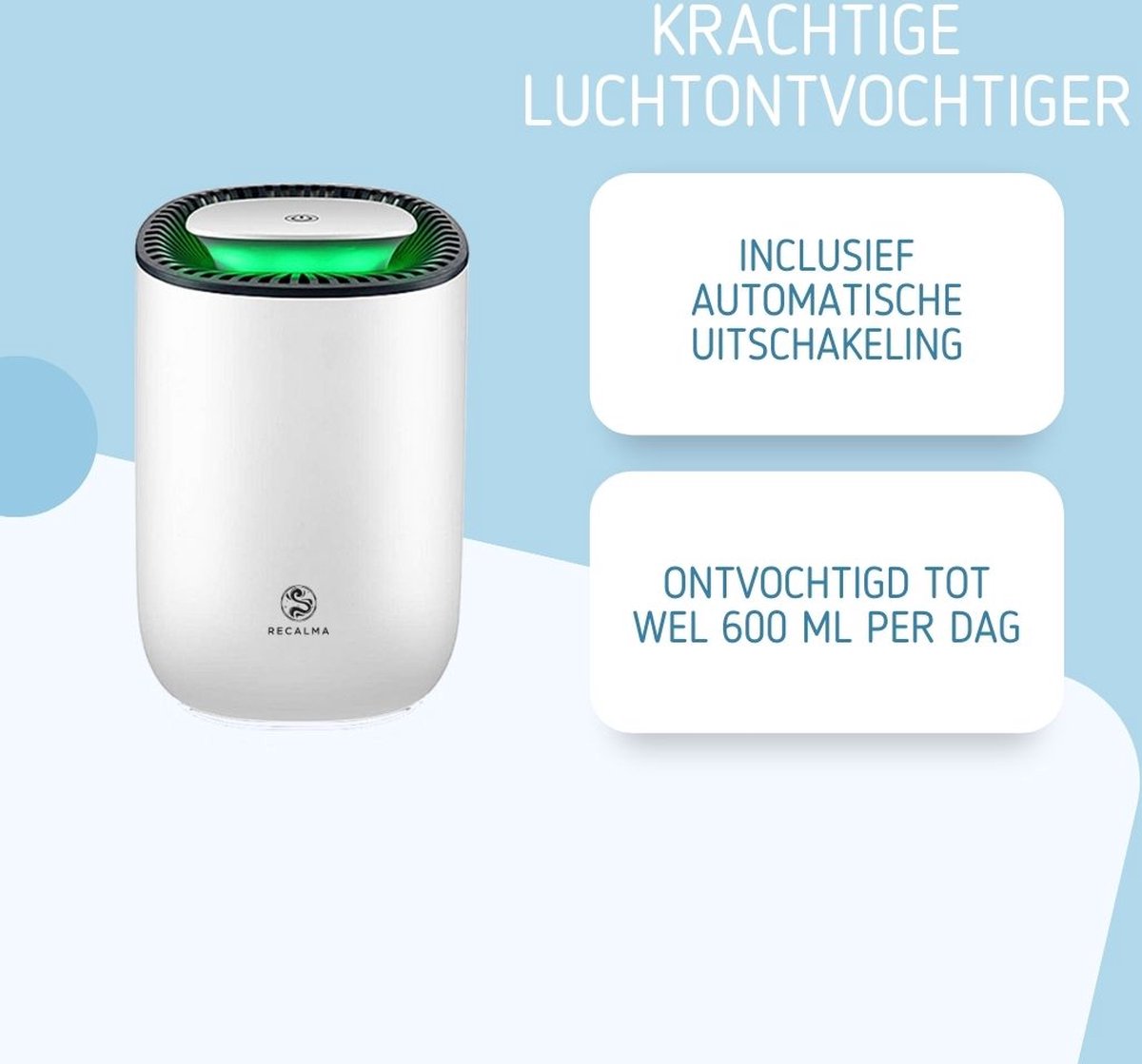 Recalma Luchtontvochtiger