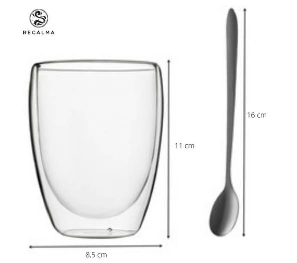 Recalma Dubbelwandige Glazenset