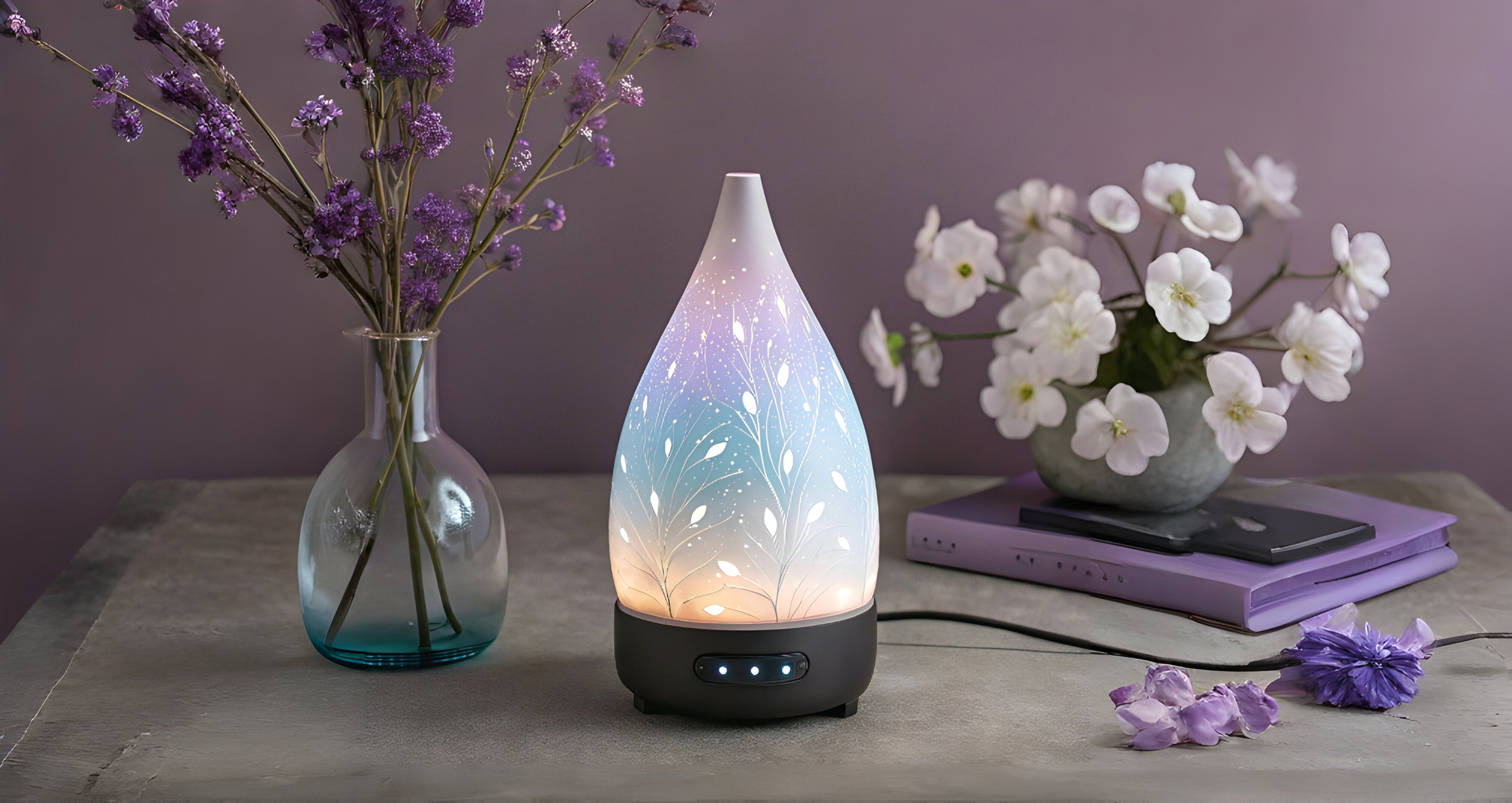 Glazen aroma diffuser