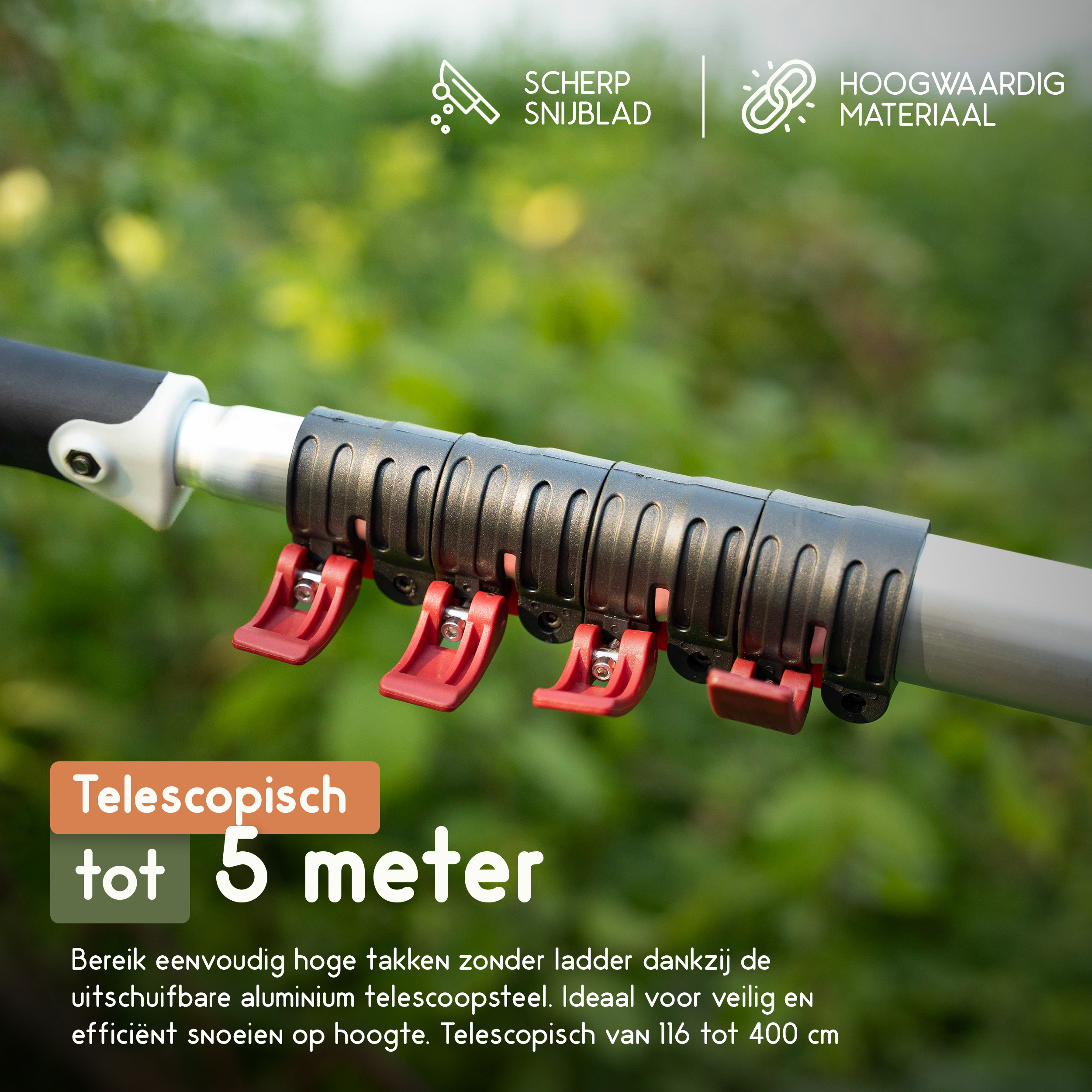 Recalma Telescopische Takkenzaag 5 Meter