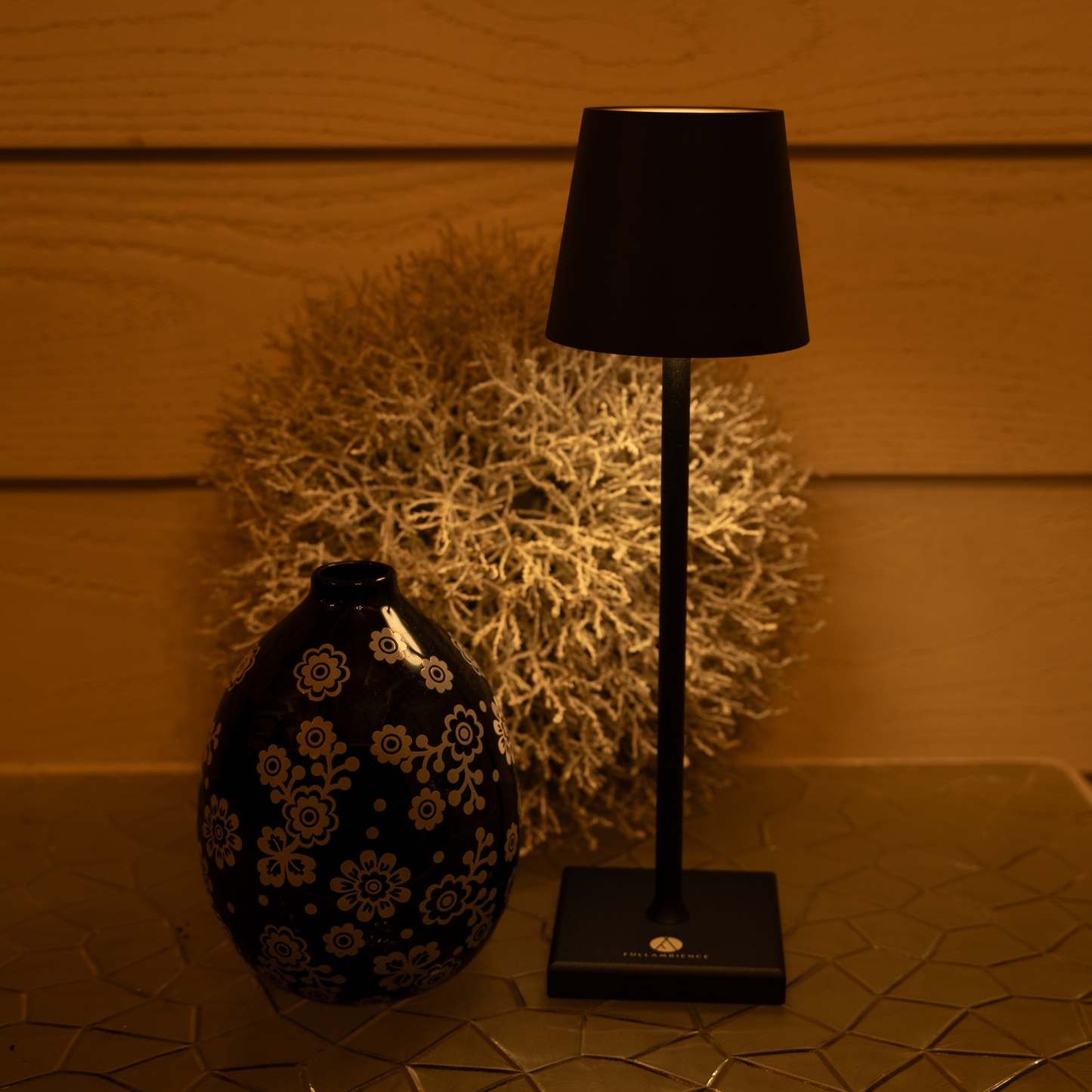 Fullambience Oplaadbare Tafellamp - zwart