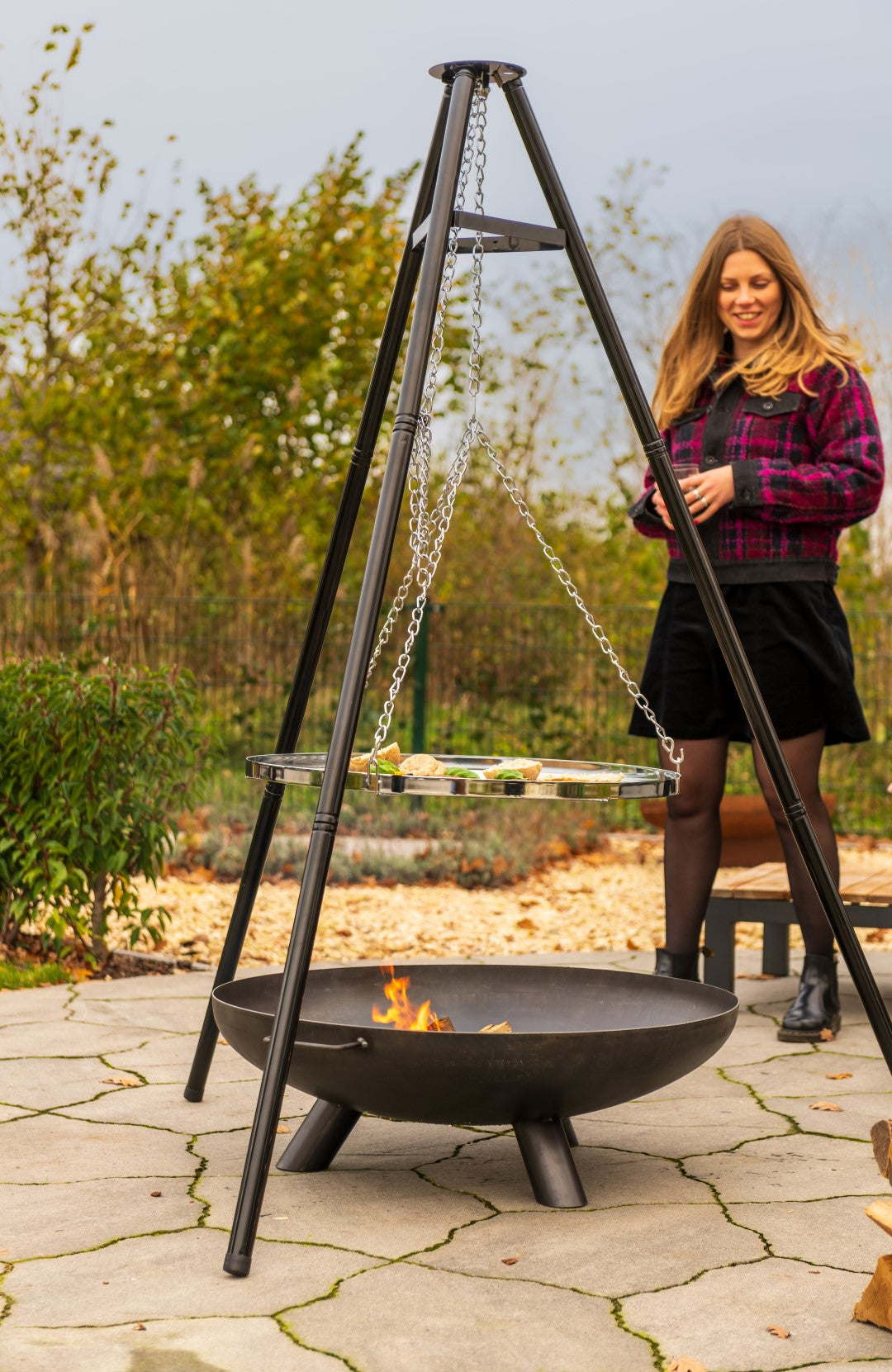 RedFire BBQ Tripod – BBQ & vuurschaal