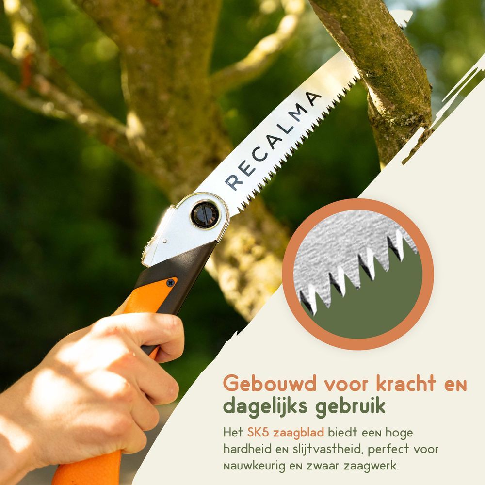 Takkenzaag met SK5 zaagblad