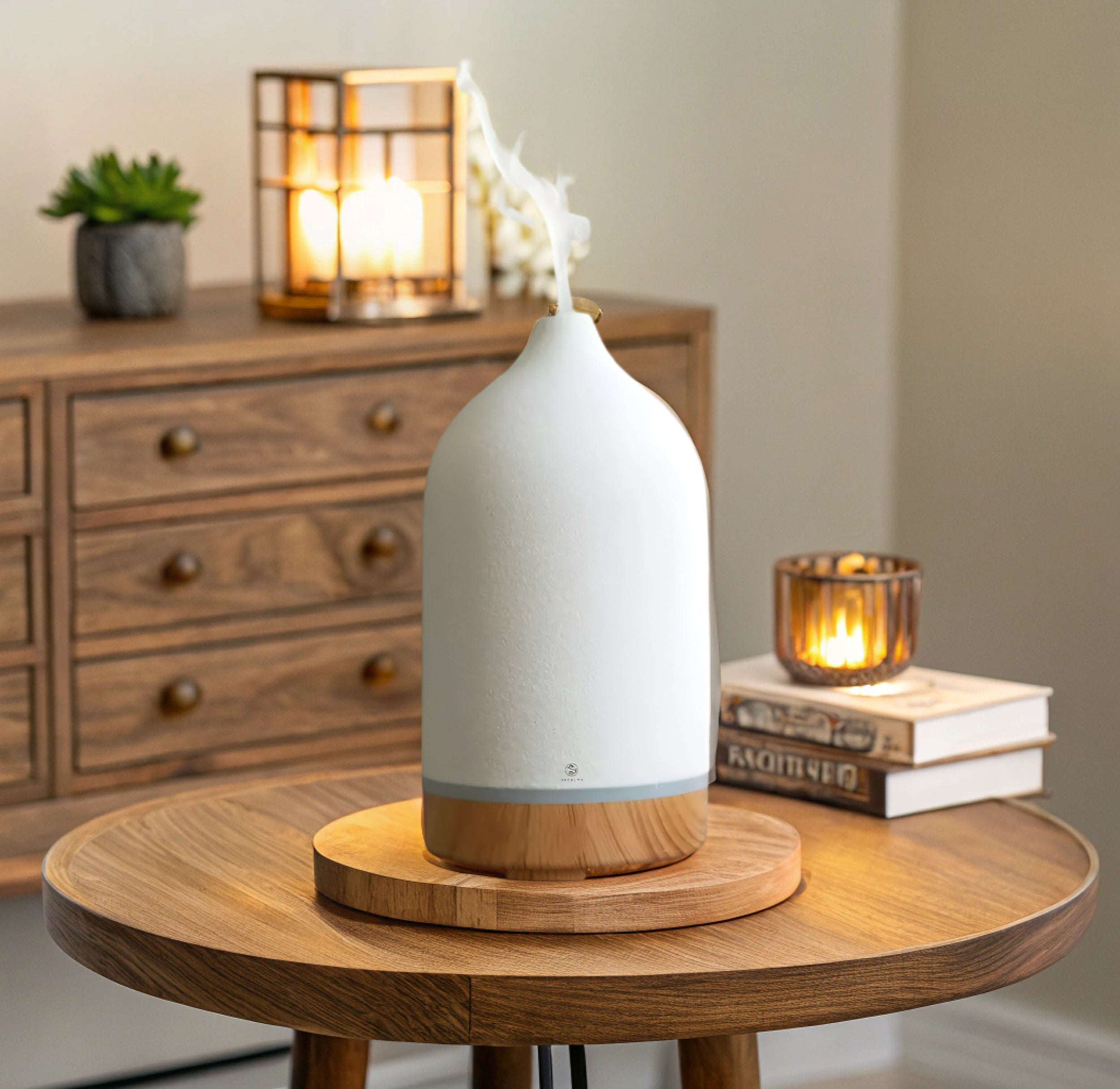 Recalma Witte Aroma Diffuser Keramiek