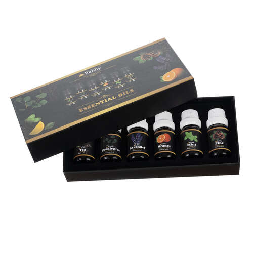 Etherische oliën set 6 stuks van elk 10 ml