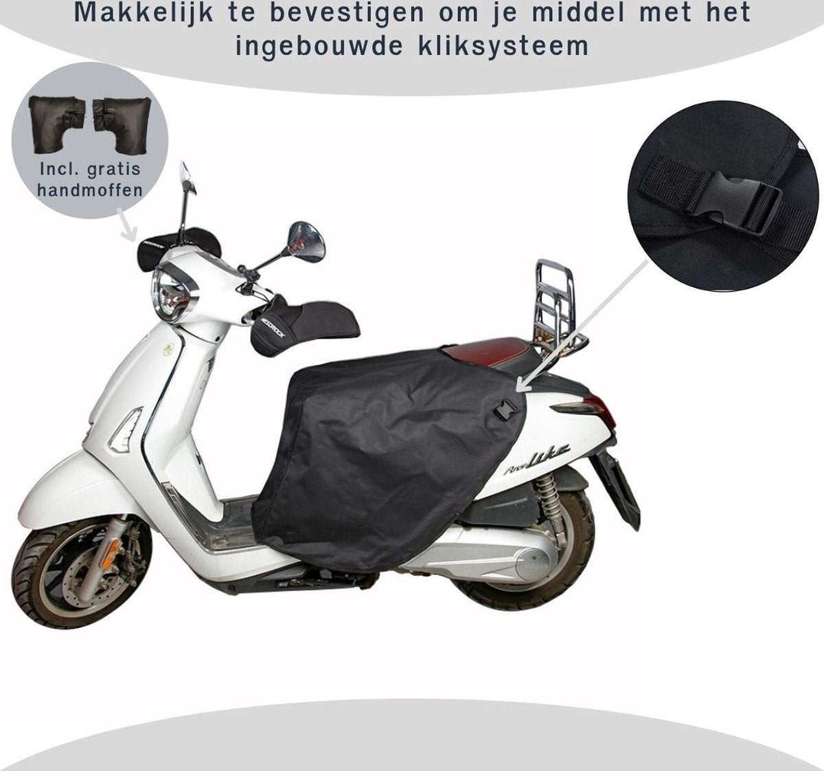 Recalma Scooterkleed met gratis handmoffen