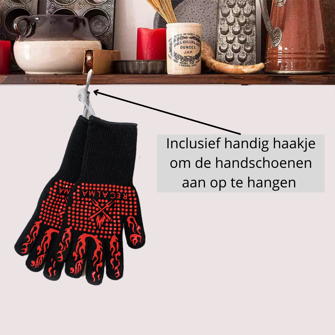 Recalma Hittebestendige BBQ Handschoenen